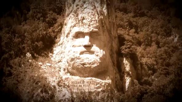 Indentitatea Geto-Daca-Traca cioplita in piatra.